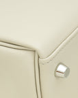 Hermes Gris Pearl Kelly 28 Retourne Bag