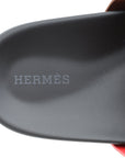 Hermes Bicolor Suede Goatskin Chypre Sandal 39