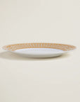 Hermes Porcelain Mosaique Au 24 Gold Dinner Plate (Set of 2)